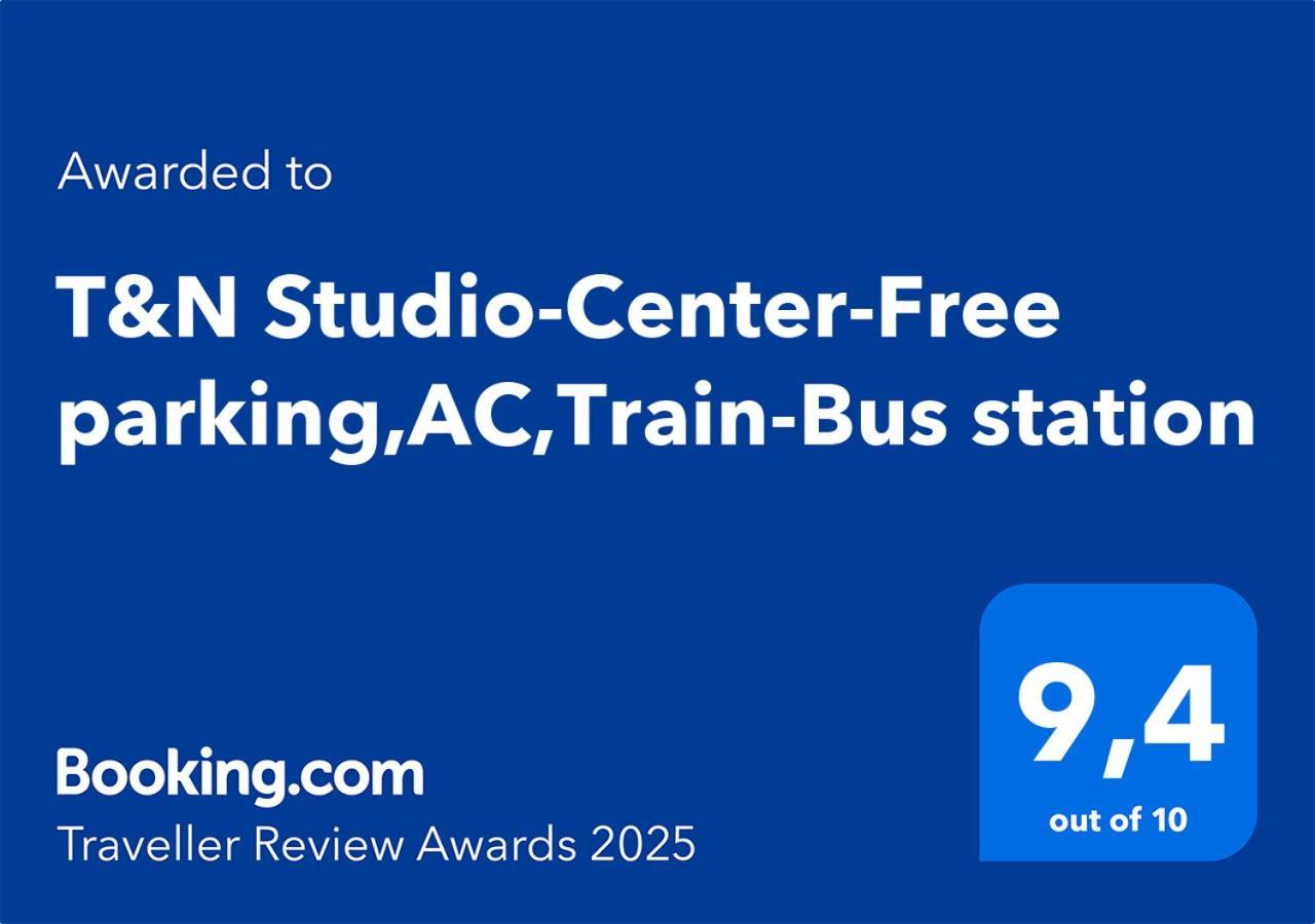 T&N Studio-Center-Free Parking,Ac,Train-Bus Station SJJ Esterno foto